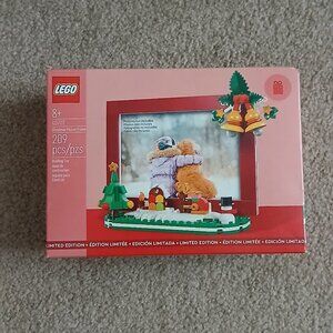 Lego Limited Edition Christmas Picture Frame